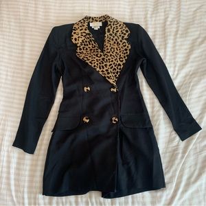 Cute vintage blazer/romper combo